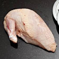 Chicken Breast (bone in) 2 per pack (690g)