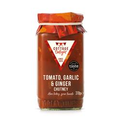 Tomato, Garlic and Onion Chutney - Cottage Delight (310g)