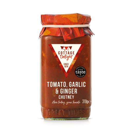 Tomato, Garlic and Onion Chutney - Cottage Delight (310g)