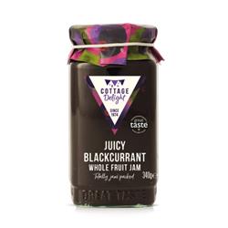 Blackcurrant Jam - Cottage Delight (340g)