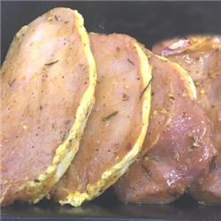 Pork loin in Honey & Ginger marinade