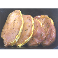 Pork loin in Honey & Ginger marinade