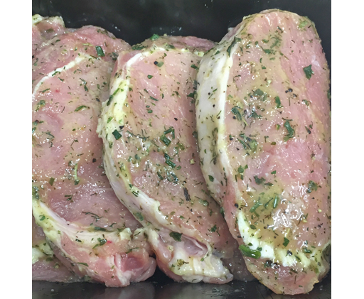 pork loin in French Garlic Marinade