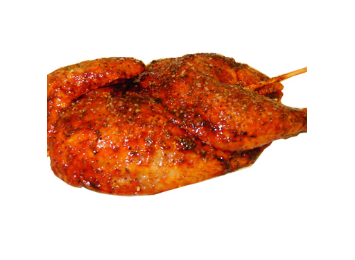 Spatchcock Chicken Serves 1 or 2